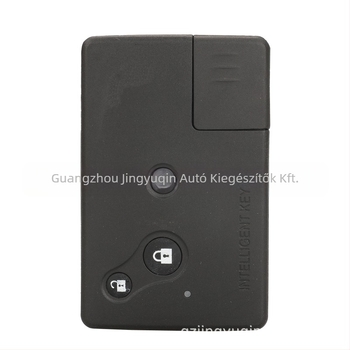 Nissan Teana intelligens kulcskártya burkolat (háromgombos) – ABS + réz, 28 g, távirányító nélkül