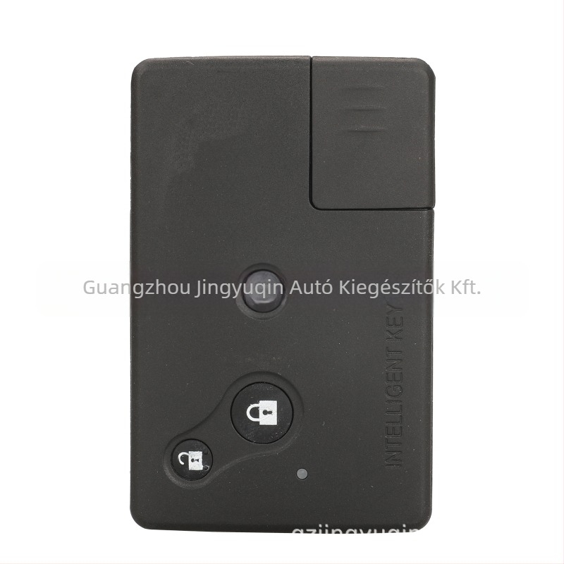 Nissan Teana intelligens kulcskártya burkolat (háromgombos) – ABS + réz, 28 g, távirányító nélkül