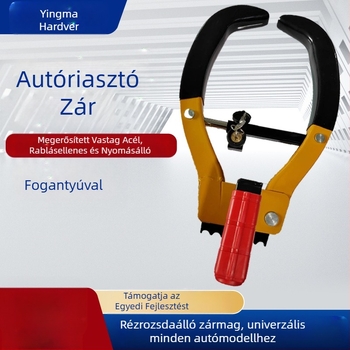Autógumi zár fogantyúval – Tire lock modell, Plum Blossom zár, testreszabható, megfelelő az autógumikhoz