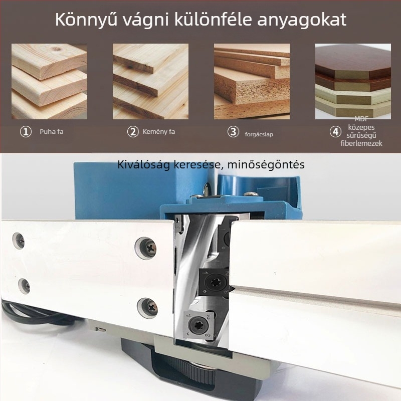 Faipari elektromos gyalu cserélhető spirálkés tengely, profilozás és négyszezű vágás (Xin Yangcheng; faipari gépekhez; molibdén acél)