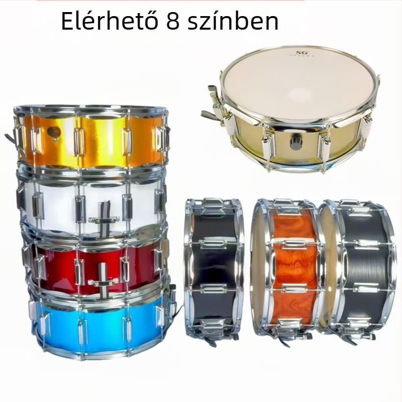 Snare dob SG-SJG, homokszórt fej, menet dob, Sgtjsgrx márka