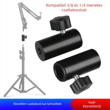 Xiangmy univerzális telefon és tablet tartó állványhoz, 1/4" menet és 12 mm nyílás