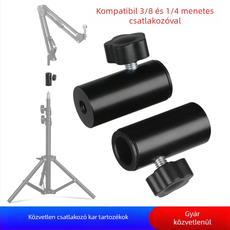 Xiangmy univerzális telefon és tablet tartó állványhoz, 1/4" menet és 12 mm nyílás