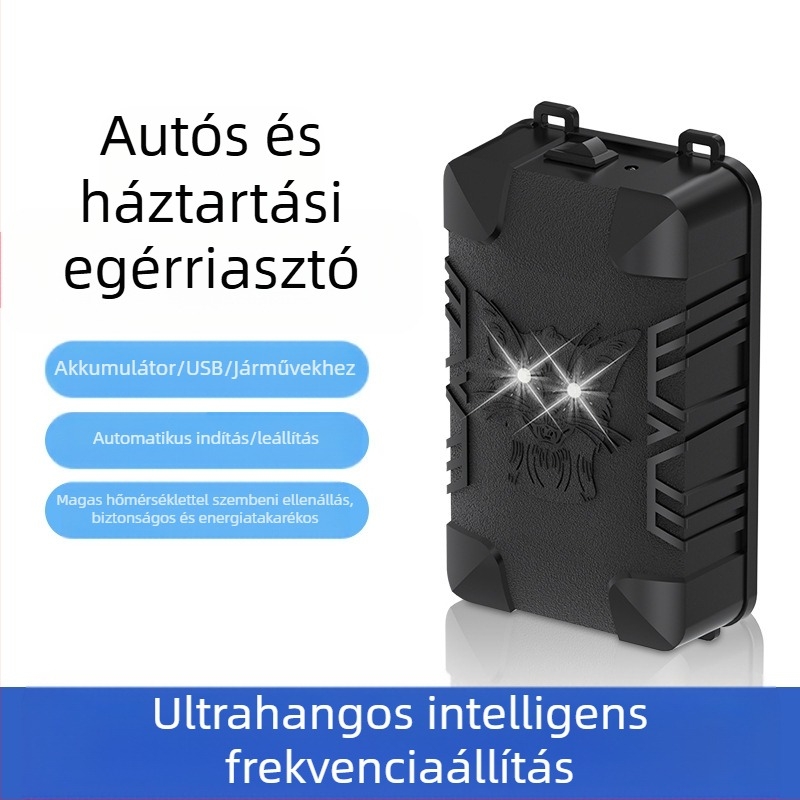 Elektronikus szúnyogriasztó, 818A modell, 220V, 50Hz, 1W, újratölthető