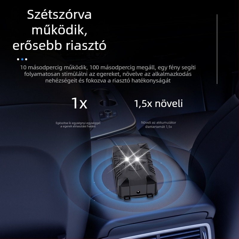 Elektronikus szúnyogriasztó, 818A modell, 220V, 50Hz, 1W, újratölthető