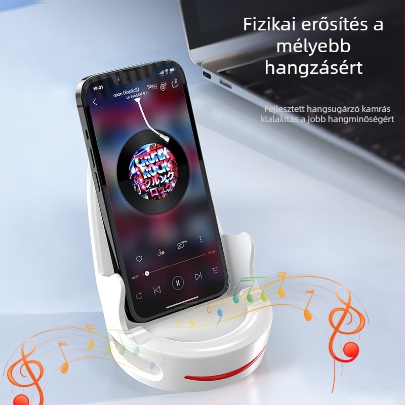 15W mágneses vezeték nélküli töltőállvány telefonhoz — asztali tartó függőleges és vízszintes használathoz