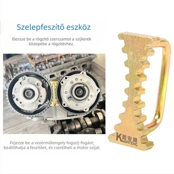 EA211 motor időszíj eszköz | anyag: chrome-vanádium acél | alkalmazható EA211 motorokhoz (1.4/1.4T/1.6) | tömege 4.3