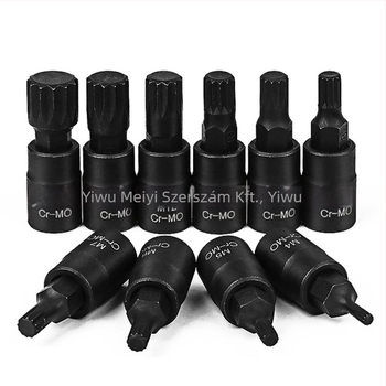 Univerzális dugókulcs készlet króm-molibden acélból