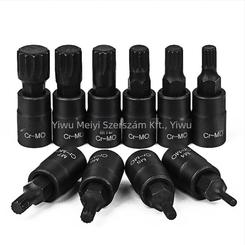 Univerzális dugókulcs készlet króm-molibden acélból
