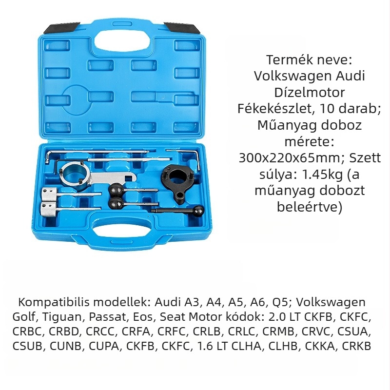 Musen tang dízelmotor időzítő eszköz VW Tiguan, Audi, Skoda 1.6/1.9/2.0 TDI, VAG T10490