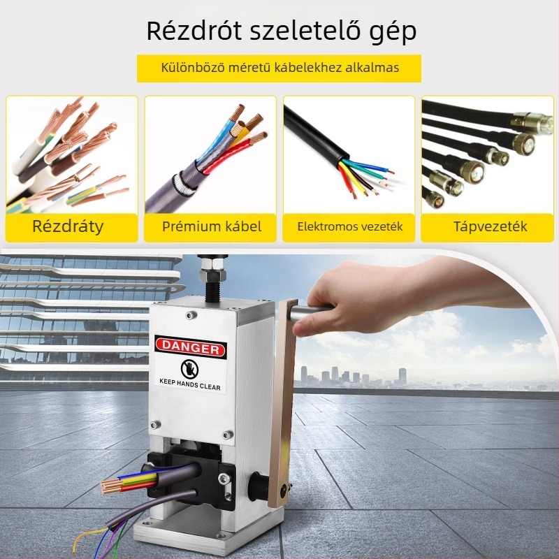 Kézi vezetékcsupaszító gép, modell LDSD-25, márka LDSD-25, alkalmas rézvezetékekhez