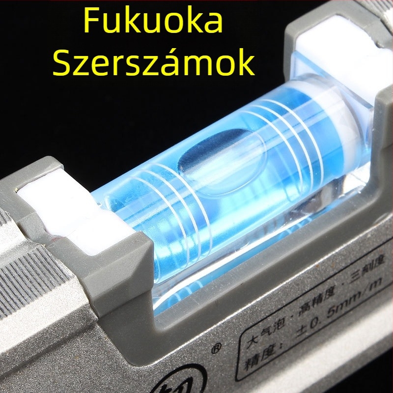 FO-8865 szintező vonalzó mágneses alapzattal