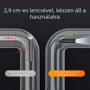 Meifu ipari HD endoszkópos kamera, 1080p, 10–30 m hatótáv, belső használatra