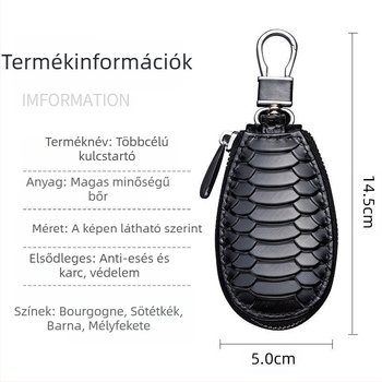 Kulcstartó táska - semleges dizájn; anyaga: Egyéb; minta: Egyéb; stílus: Üzleti elit; mindennapi használat.