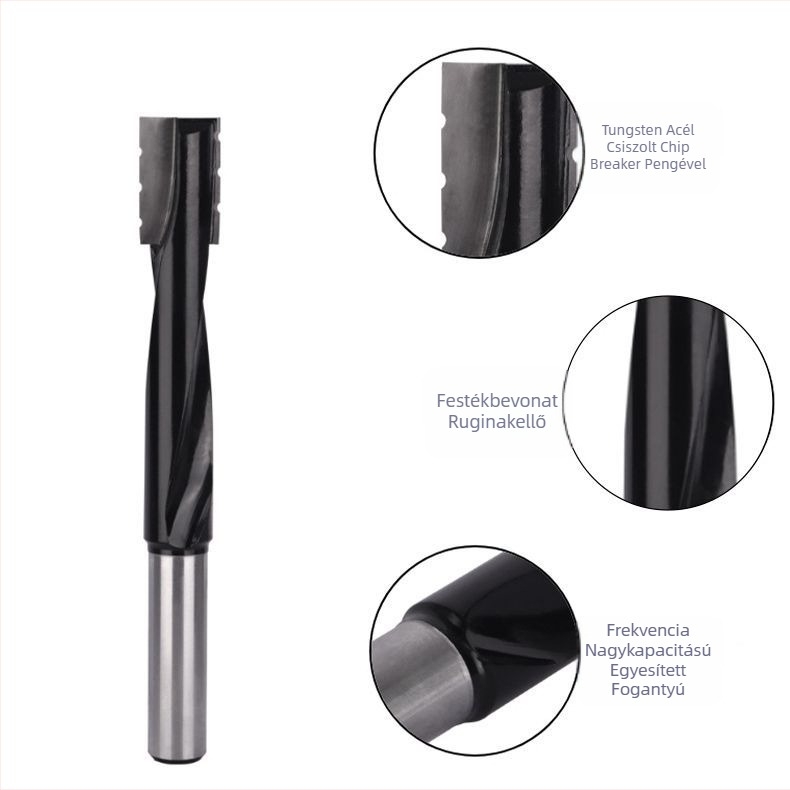 Fafúró-maró, Clearing Knife sorozat, ajtózár lyukak készítéséhez, sorjázáshoz és forgács-szétzúzásához, különböző gépekkel kompatibilis