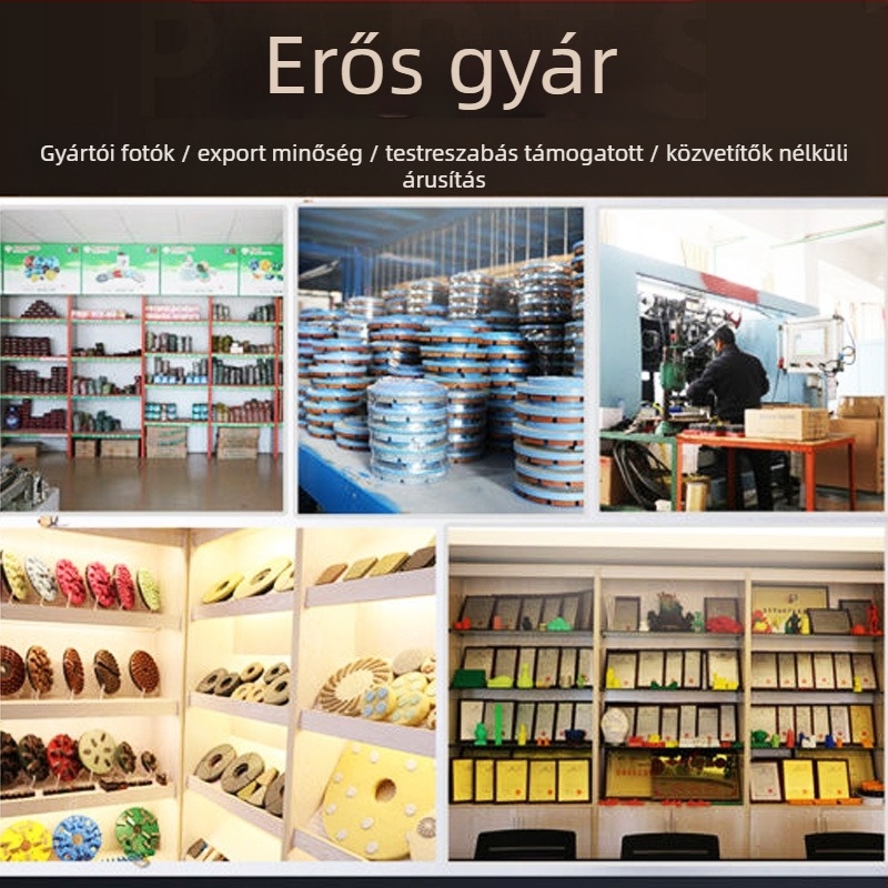 Gyémánt korong pala csempe vágásához, 45° él, sík csiszolás, modell 012, szemcse 500