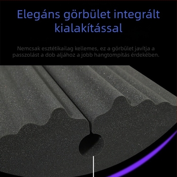 Dob készlet zajcsillapító párna – hangelnyelő párna dobokhoz