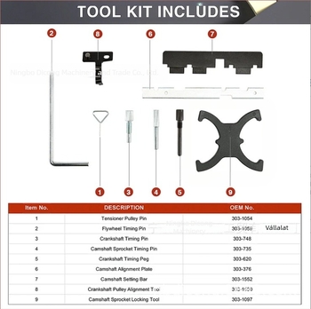VIKTEC Időzítő eszköz 1,5L motorokhoz — szénacél