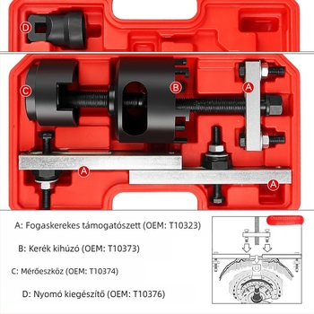 Musen tang DSG kettős kuplung eltávolító eszköz 7-sebességes váltó javításához (OAM)