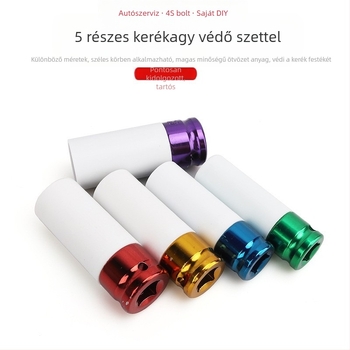 Hosszabbított gumivédő mandzsetta pneumatikus csavarvédőhöz