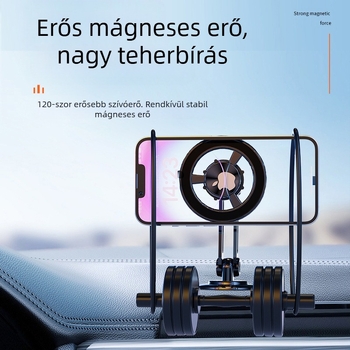 cindry Erős mágneses kinyitható autós tartó MagSafe-hez, ragasztásos felszerelés, műszerfalhoz való kompatibilitás, általános használat, testreszabható