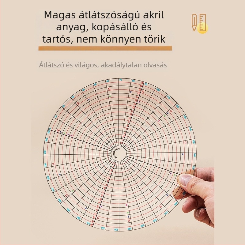 Kerámia körkörös osztó – teljes körű osztóeszköz, többfunkciós osztó és rajz mérő