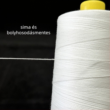 Poliészter varrózsinór, nagy sebességű, gépi varráshoz táskákhoz, textilekhez, játékokhoz és ipari varráshoz