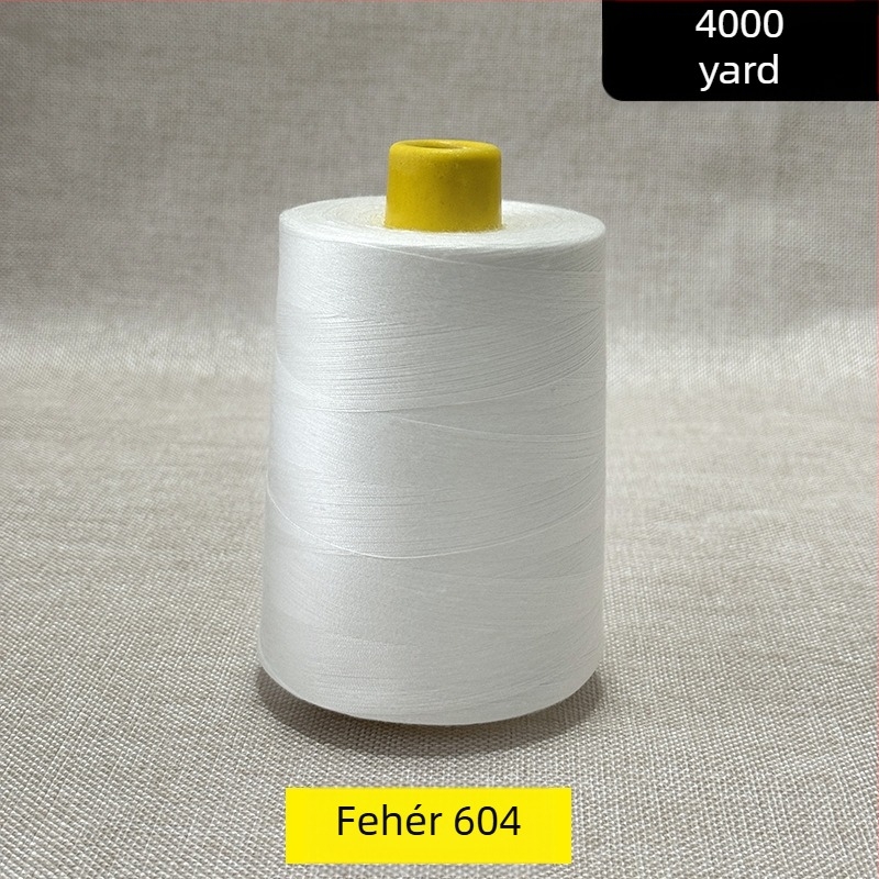 Poliészter varrózsinór, nagy sebességű, gépi varráshoz táskákhoz, textilekhez, játékokhoz és ipari varráshoz