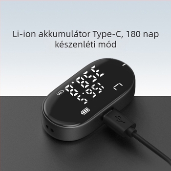 Duke Q2 elektronikus vonalzó görbült felület mérésére memóriafunkcióval és Type-C csatlakozóval