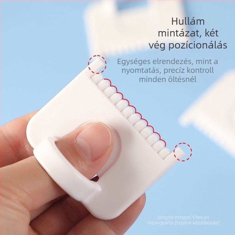 Kézi szegélyező varrószerszám anyaghoz – DIY, háztartási kiegészítő