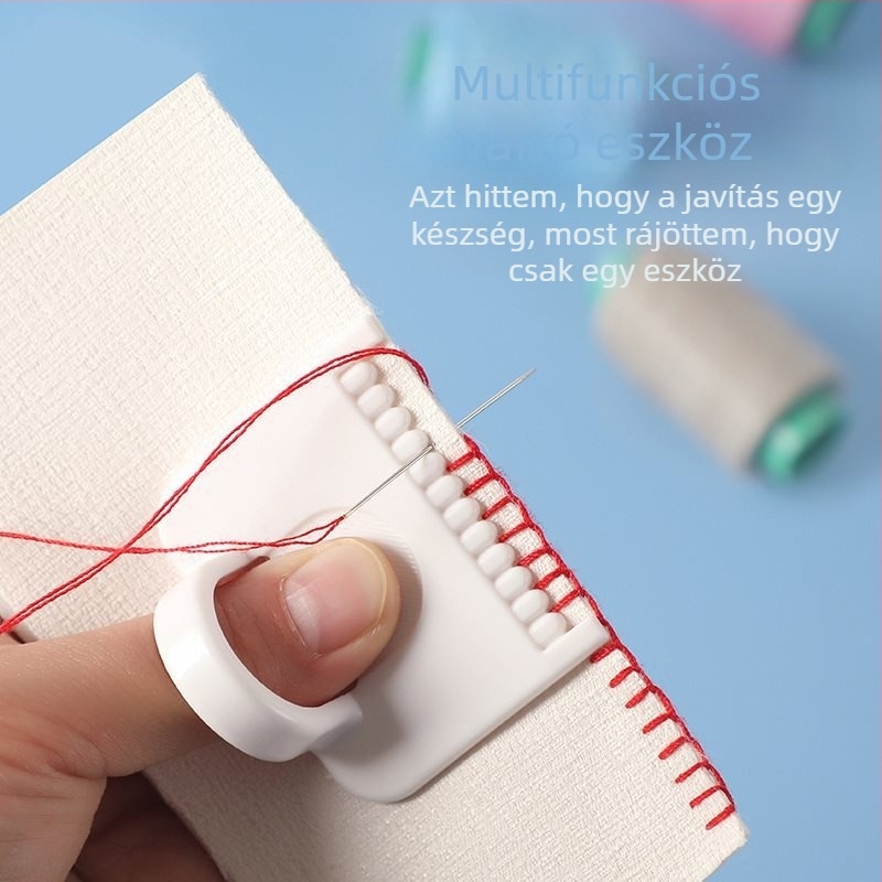 Kézi szegélyező varrószerszám anyaghoz – DIY, háztartási kiegészítő