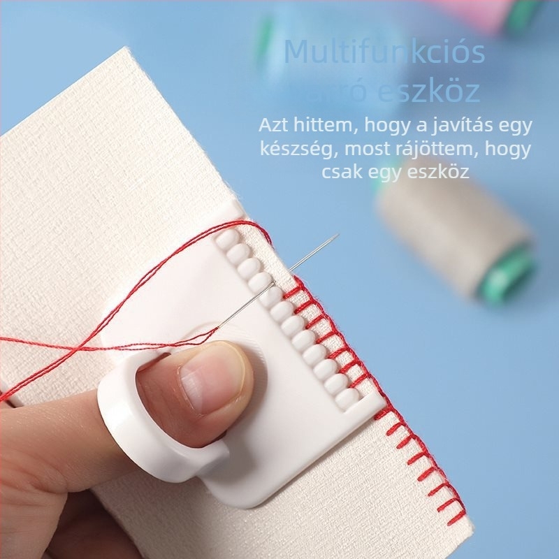 Kézi szegélyező varrószerszám anyaghoz – DIY, háztartási kiegészítő
