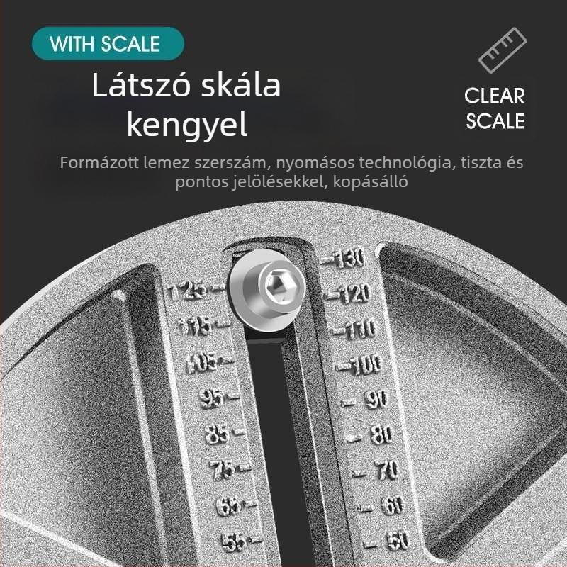 Állítható, többfunkciós lyukasztó fúró fa, gipszkarton, műanyag és alumínium lemezekhez