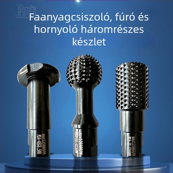 Hongtai asztalos szerszámkészlet, modell M10–M14, szénacélból, fafaragáshoz, testreszabás elérhető.