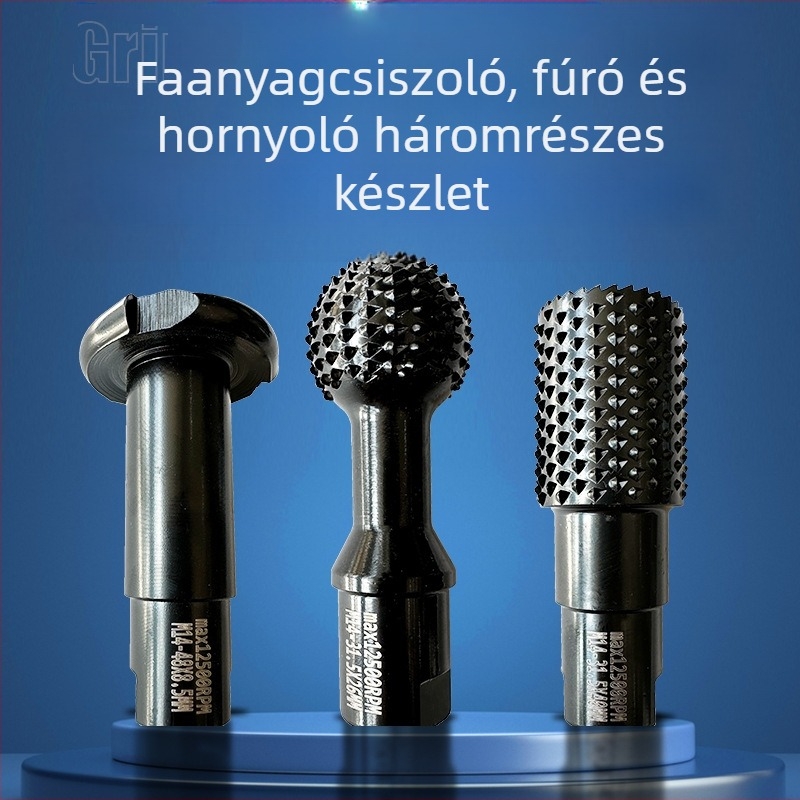 Hongtai asztalos szerszámkészlet, modell M10–M14, szénacélból, fafaragáshoz, testreszabás elérhető.