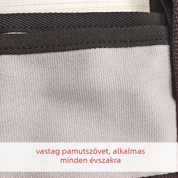 Ágyéki húzópánt – Vastag pamut anyag, Modell: 025, Deréktájra
