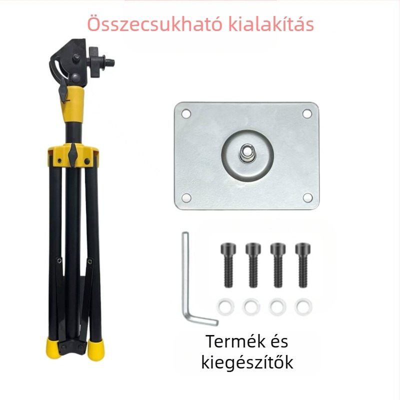 Vasból készült dobállvány Nyugati ütőhangszerekhez, hangszerkiegészítő