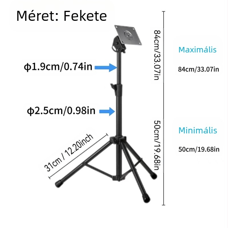 Vasból készült dobállvány Nyugati ütőhangszerekhez, hangszerkiegészítő