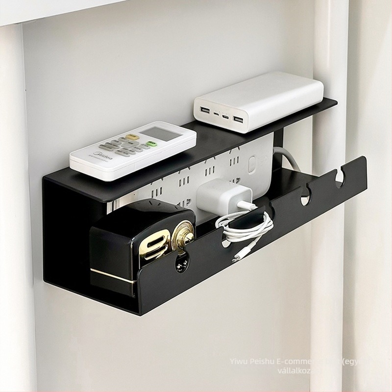 Asztal alatti kábelrendező – slot doboz a kábelekhez, fúrás nélküli telepítés, kábelek rendezése