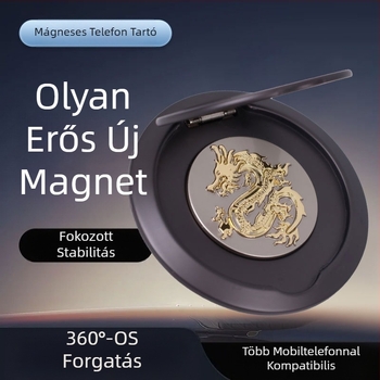 Fémes MagSafe-hez készült telefongyűrű-tartó, 360° forgás, MagSafe-kompatibilis