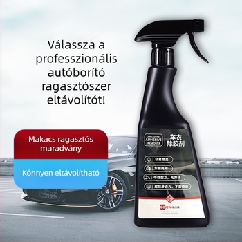 Autóbevonat ragasztóoldó — erős, a fényezésre kíméletes, többfunkciós tisztító fóliákhoz (Platinum Jerry)