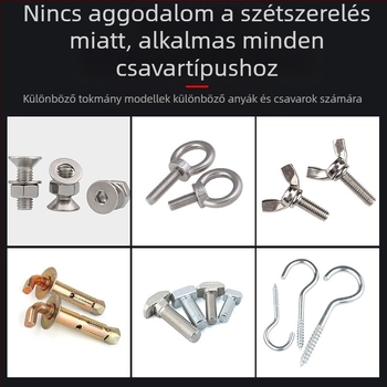 Zhang Chen Univerzális Socket Kés és Többszörös Eszköz Készlet — 45# acél, polírozott krómozott bevonat, típus: Socket Kés