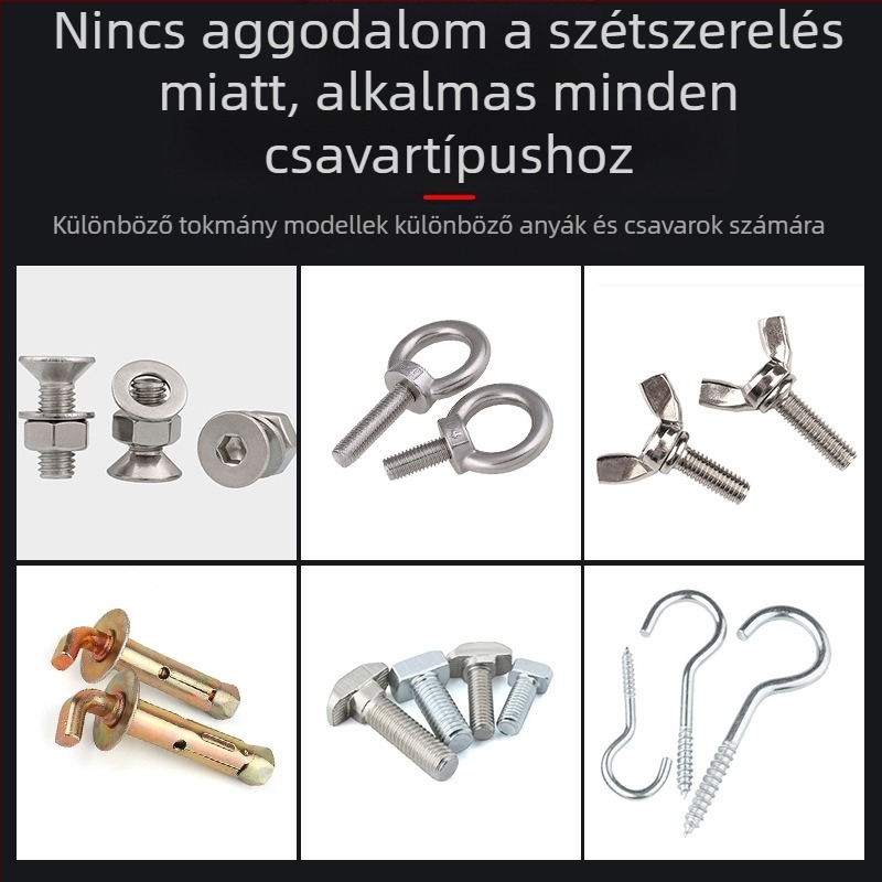 Zhang Chen Univerzális Socket Kés és Többszörös Eszköz Készlet — 45# acél, polírozott krómozott bevonat, típus: Socket Kés
