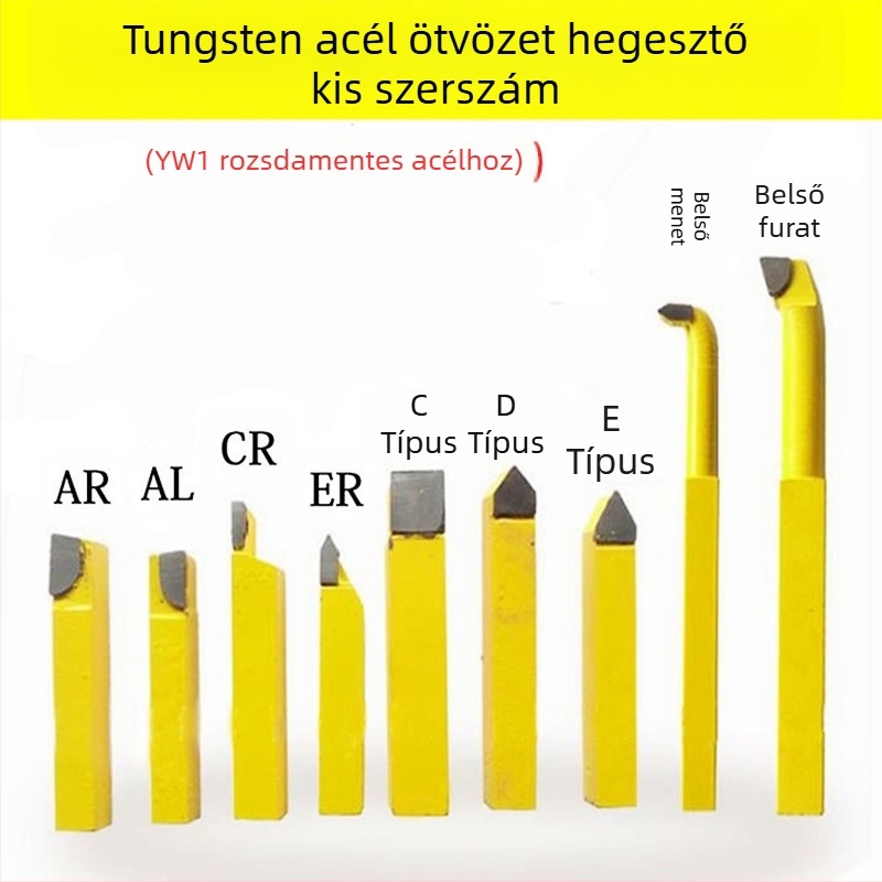 Instrumentlathe szerszámkészlet - hegesztett forgácsoló eszköz, YDL márka