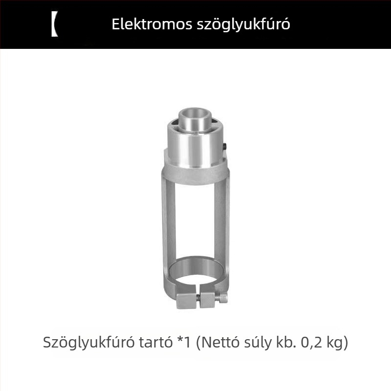 Négyzet alakú lyukkal rendelkező fúró rögzítőállvány kézi és asztali fúrókhoz, átalakítható kézi fúró állvánnyá