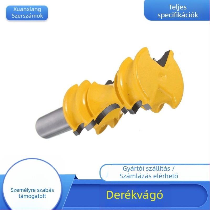 Derékvonalas maró – cementált karbid, bevonattal, arcfelületi maró, Waist Line Knife sorozat, alkalmas különböző gépekhez