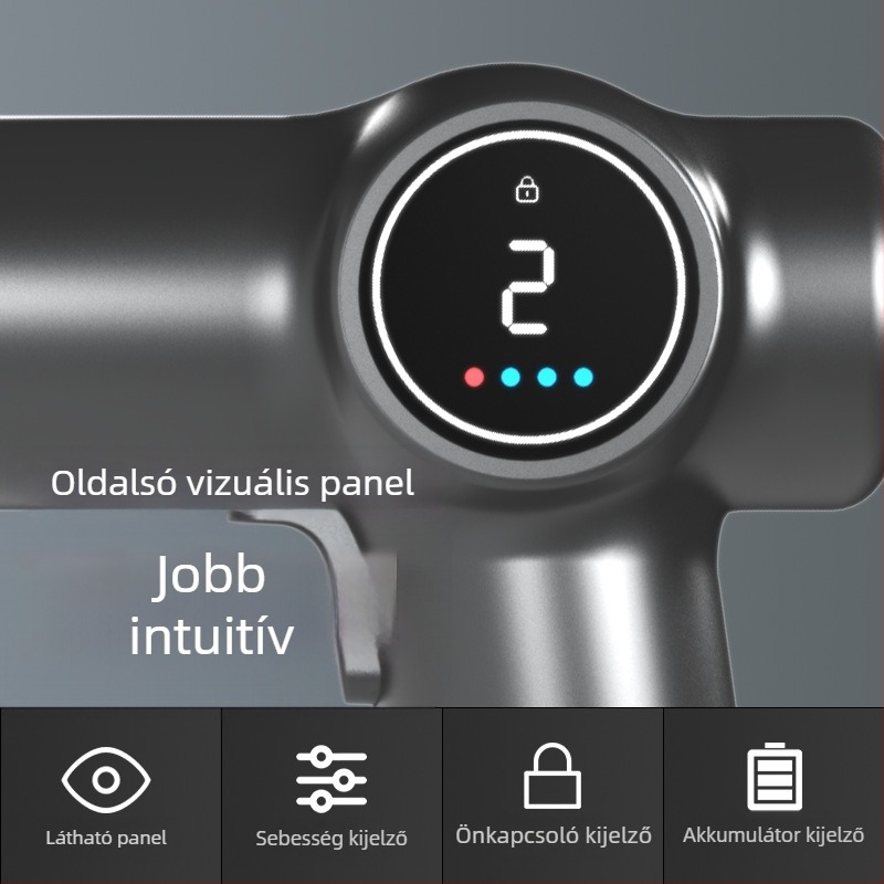 Vezeték nélküli autó polírozógép, kettős felhasználás autóhoz és otthonhoz, állítható sebesség, ABS anyag