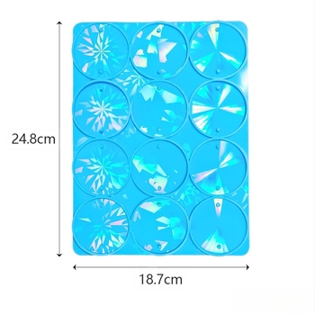 Szilikon sütőforma DIY szabálytalan alakú harang medálhoz