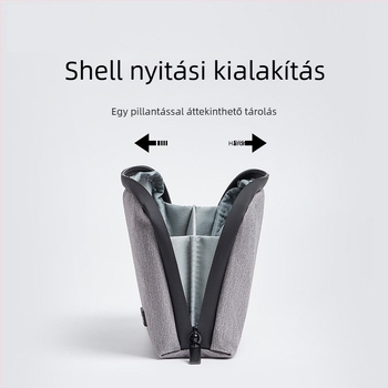 Utazási tároló táska SN006 (kézitáska-stílus, Oxford+bőr, vízálló, nagy kapacitás)