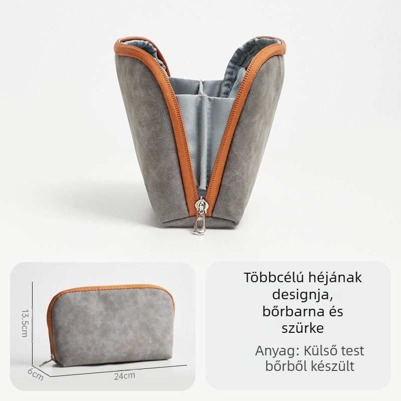 Utazási tároló táska SN006 (kézitáska-stílus, Oxford+bőr, vízálló, nagy kapacitás)